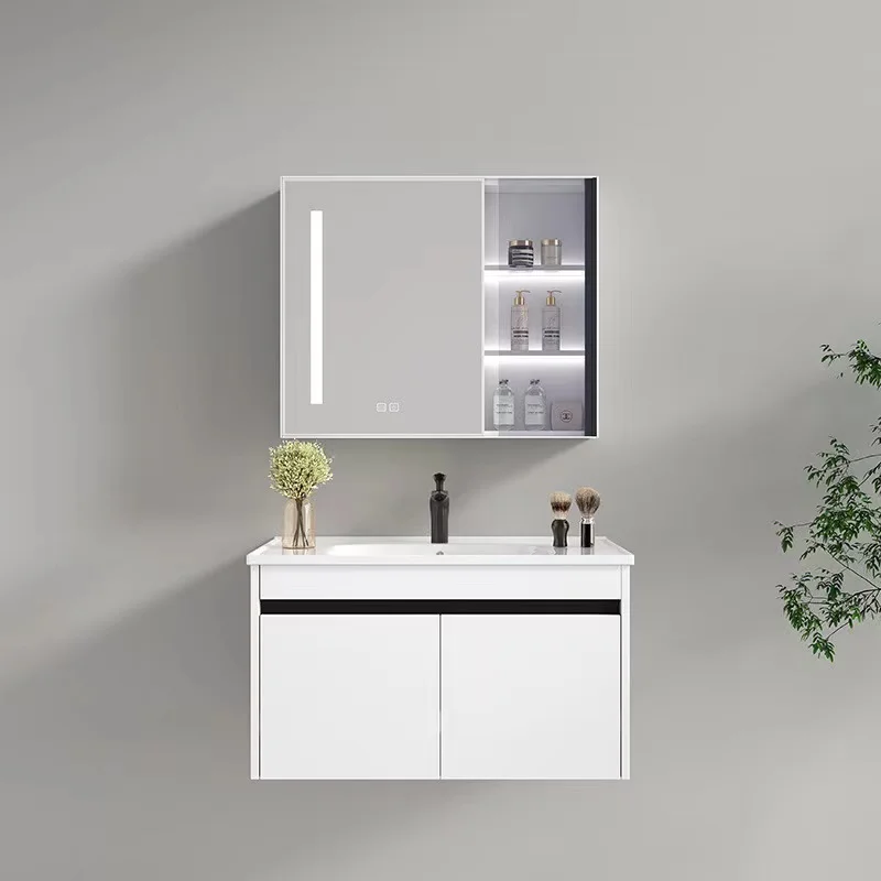 Custom modern design WPC cabinets from China.