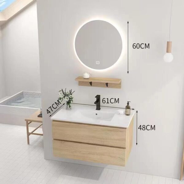 Wholesale high-quality WPC bathroom vanity cabinets at factory manufacturer prices at wpcdoorsupplier.com in China