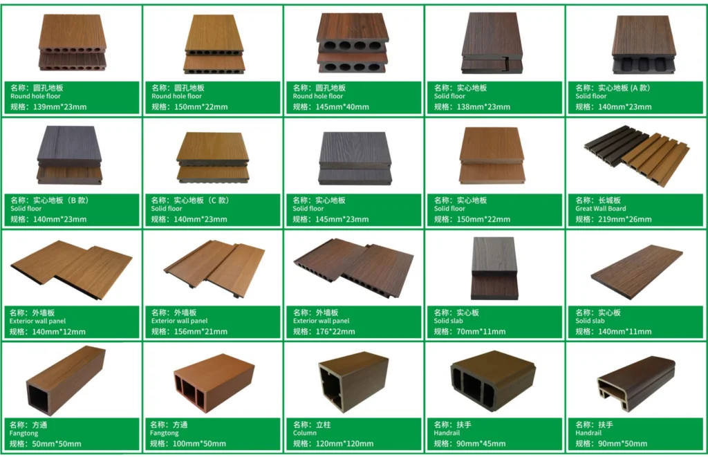 Wholesale quality WPC flooring factory price from China