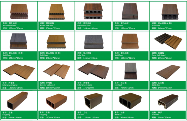 Wholesale quality WPC flooring factory price from China