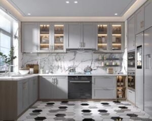 Kitchen cabinets supplier factory manufacturer wholesale price from China