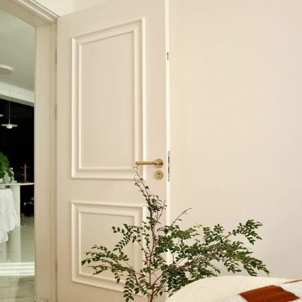 Hot sale high-quality eco-friendly customized WPC molded doors for houses at Factory Manufacturer Prices in China