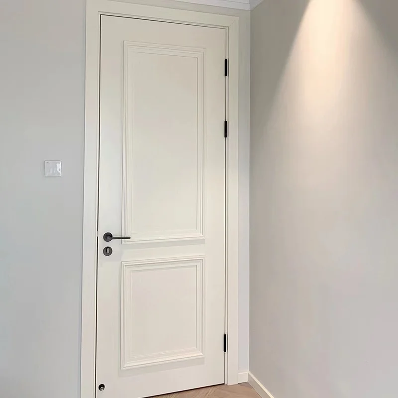 Hot sale high-quality eco-friendly customized WPC molded doors for houses at Factory Manufacturer Prices in China