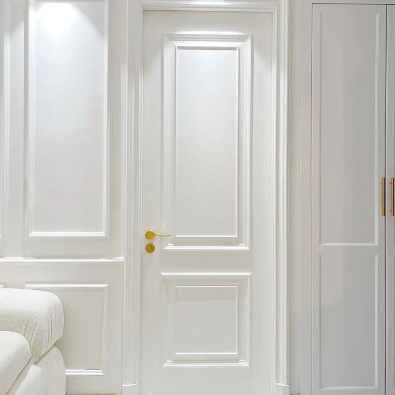 Hot sale high-quality eco-friendly customized WPC molded doors for houses at Factory Manufacturer Prices in China