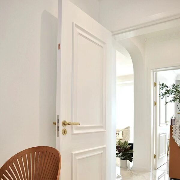 Hot sale high-quality eco-friendly customized WPC molded doors for houses at Factory Manufacturer Prices in China