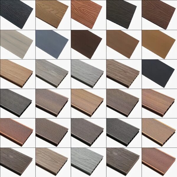 Hot sale high-quality eco-friendly WPC flooring decking fences grilles for house at Factory Manufacturer Prices in China