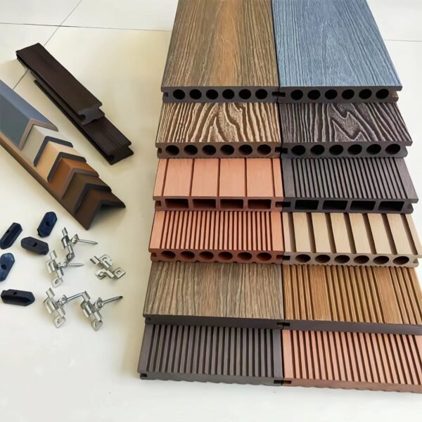 Hot sale high-quality eco-friendly WPC flooring decking fences grilles for house at Factory Manufacturer Prices in China